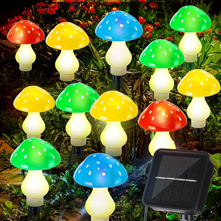 SolarGlow lampe - Energisparende hagebelysning med 8 moduser | Luvikno