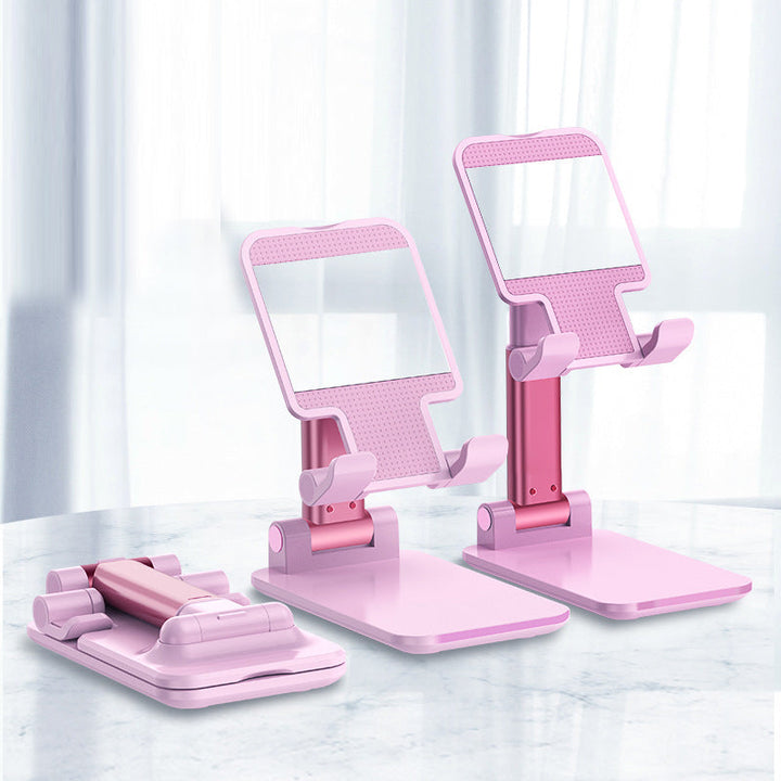 Luvikno | Justerbar Ergonomisk Sammenleggbar Tablet/Telefon Stativ