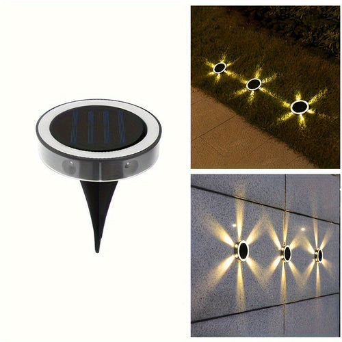 SolarGlow – 6 LED Hagebelysning Utendørs | Luvikno