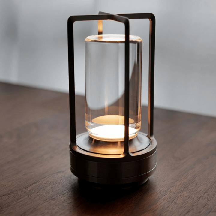 LED Stearinlys Effekt Krystall Bordlampe Luvikno