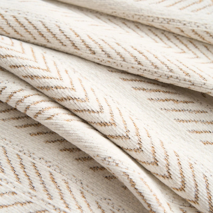 Moderne Herringbone Chenille Sofa Deksel Luvikno