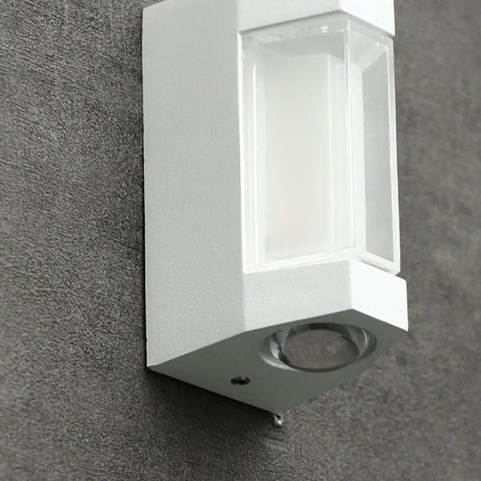 Utendørs Vegglykt Vanntett Metall LED Lampe Luvikno