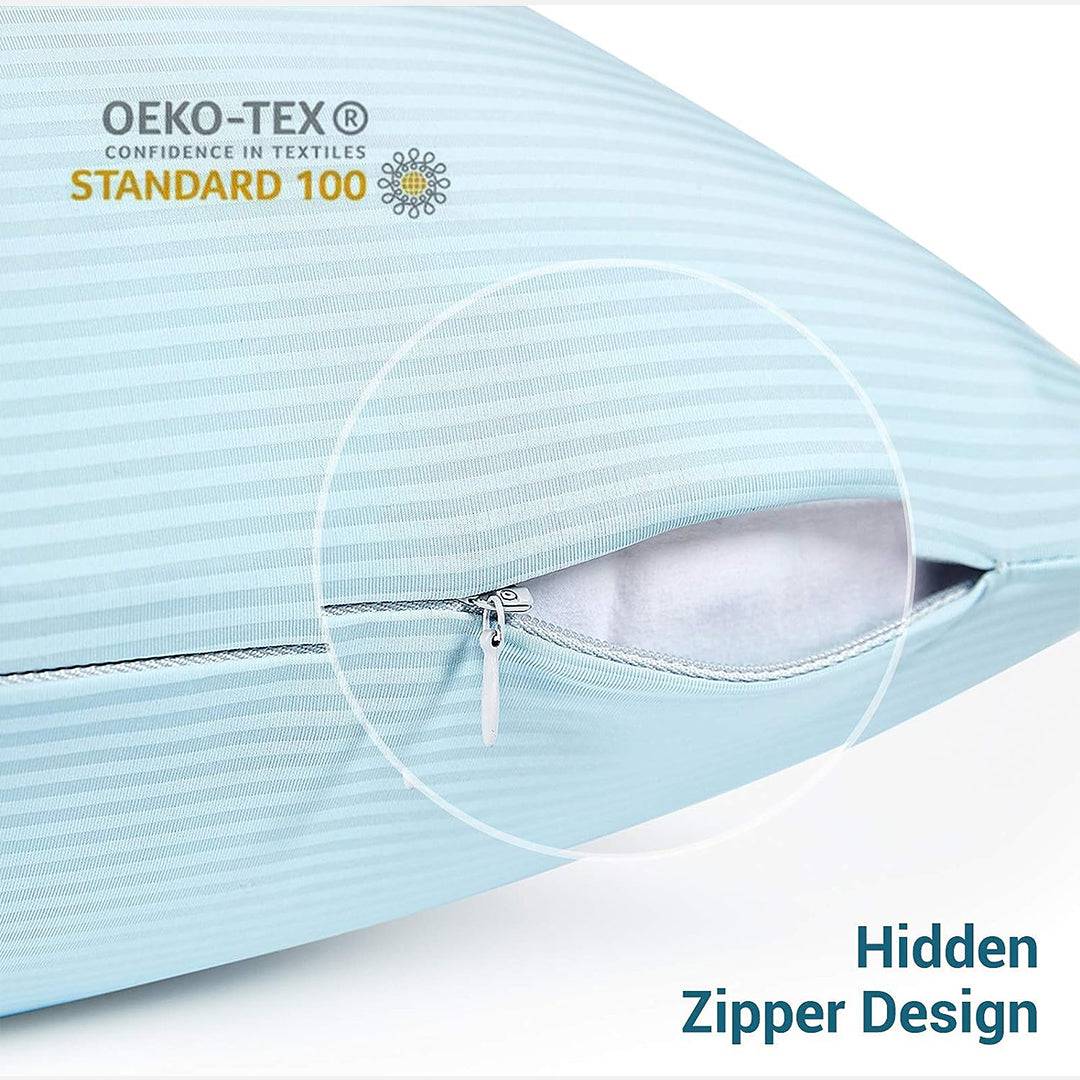Kjølepillowcase – Elastisk Spandex, Q-Max 0.38, for Standard & Queen Størrelse | Luvikno