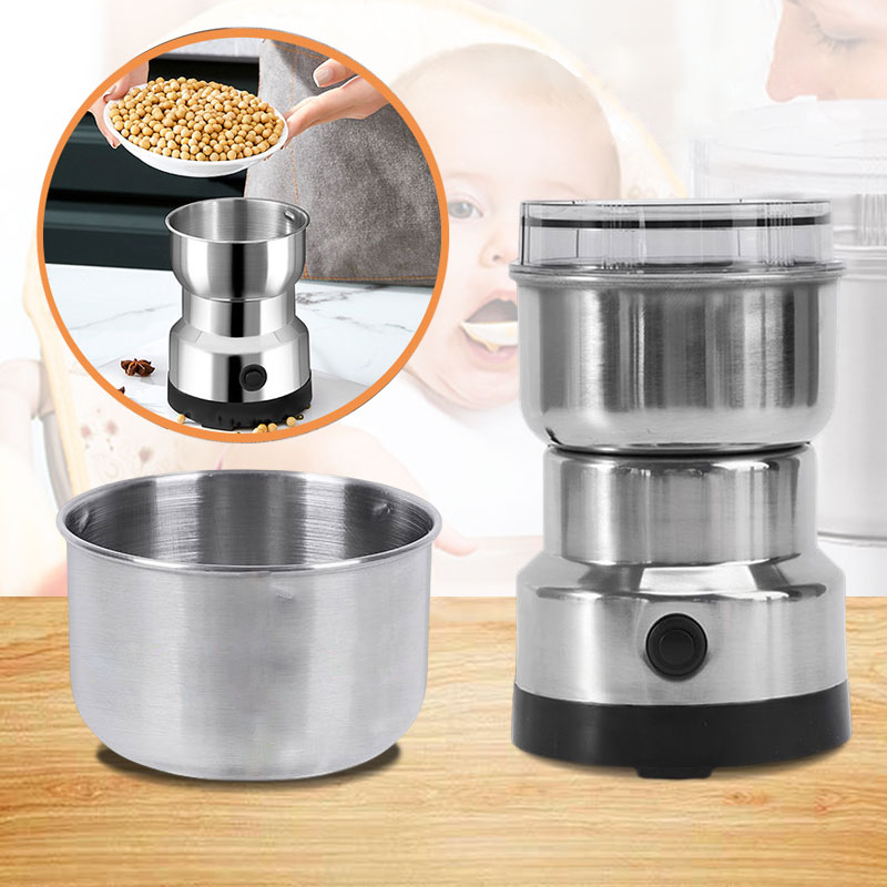 KitchenMaestro Food Mill – Elektrisk urt- og kaffekverner 300 ml | Luvikno