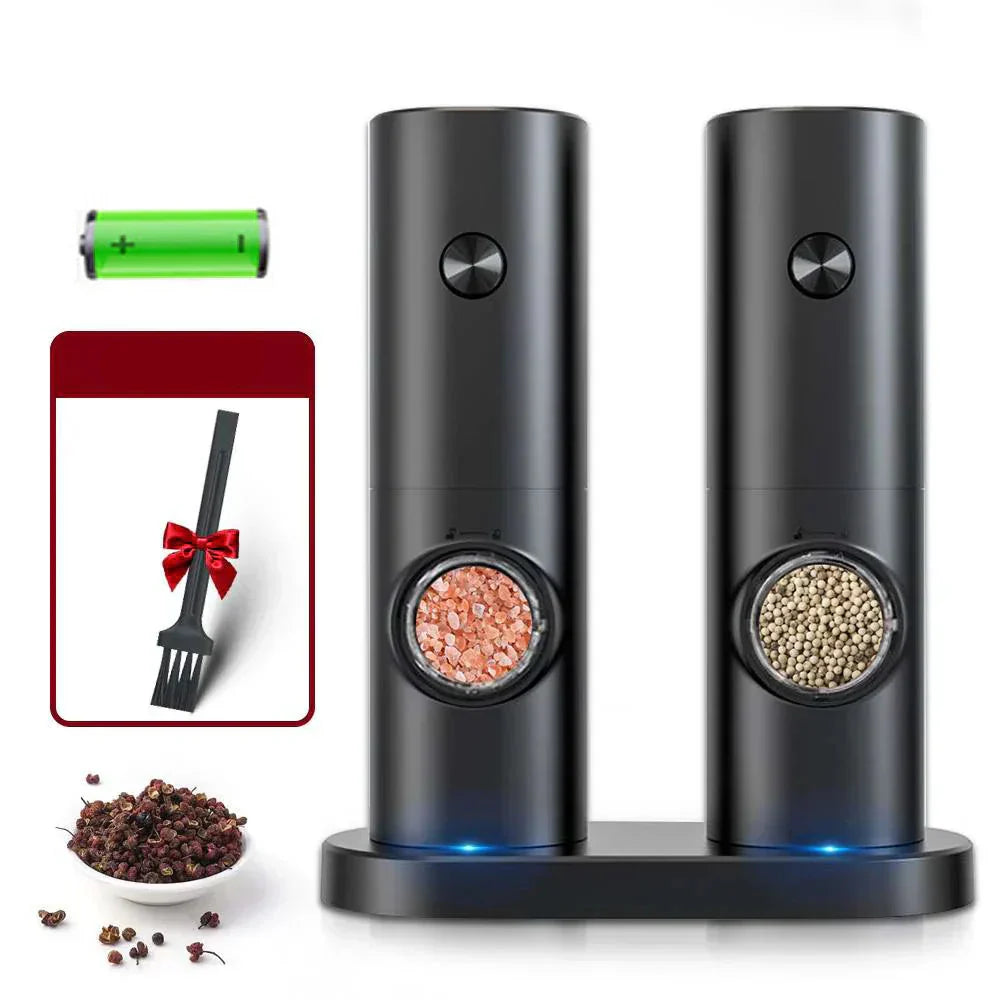 Luvikno | Elektrisk Pepper- og Saltkvernssett - SpiceLite