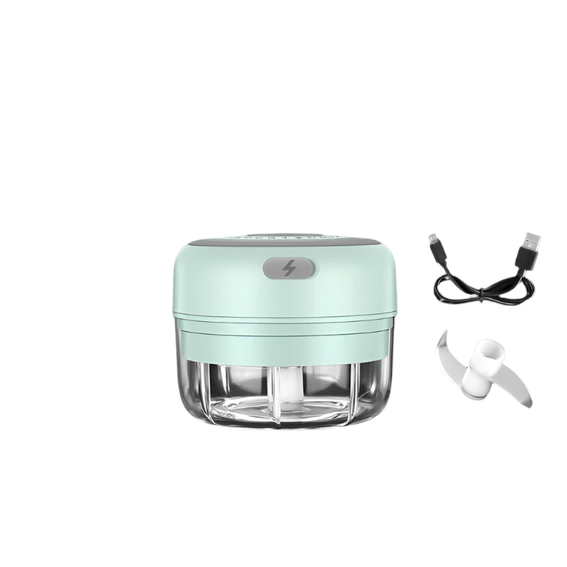 MiniChop Elektrisk Hakkemaskin – 150ml – USB oppladbar – Kompakt & Kraftig | Luvikno