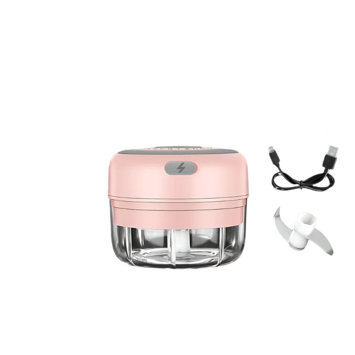 MiniChop Elektrisk Hakkemaskin – 150ml – USB oppladbar – Kompakt & Kraftig | Luvikno