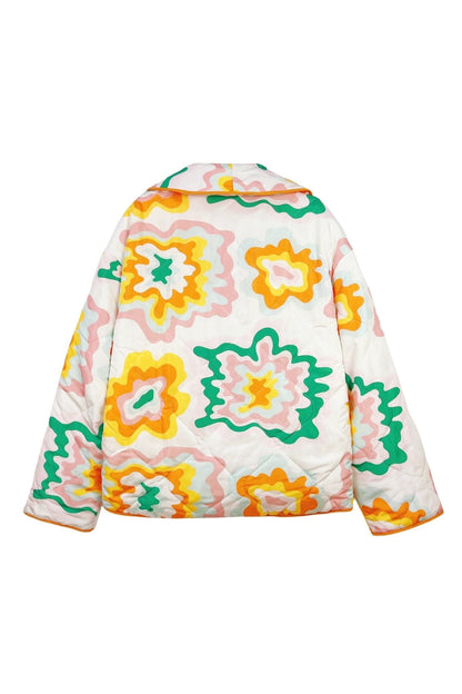 Luvik | Painettu tikattu takki