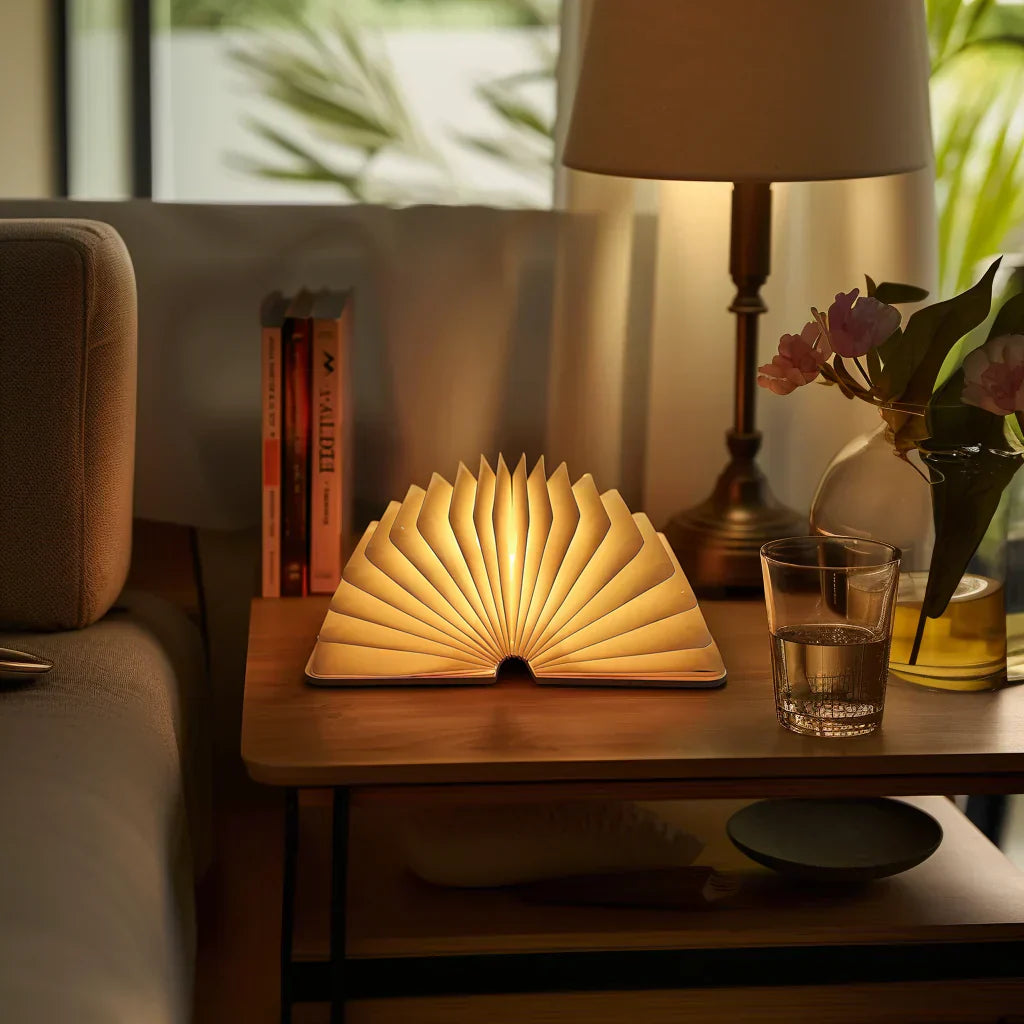 Bordlampe Foldbar LED Boklys Design Luvikno