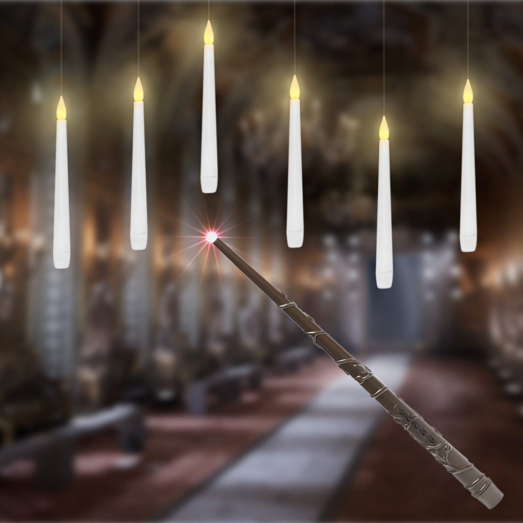 LED Lykter Hengende Flammende Uten Flamme Sett Luvikno