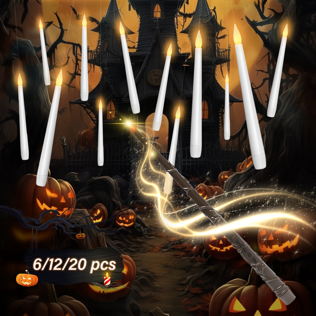 LED Lykter Hengende Flammende Uten Flamme Sett Luvikno