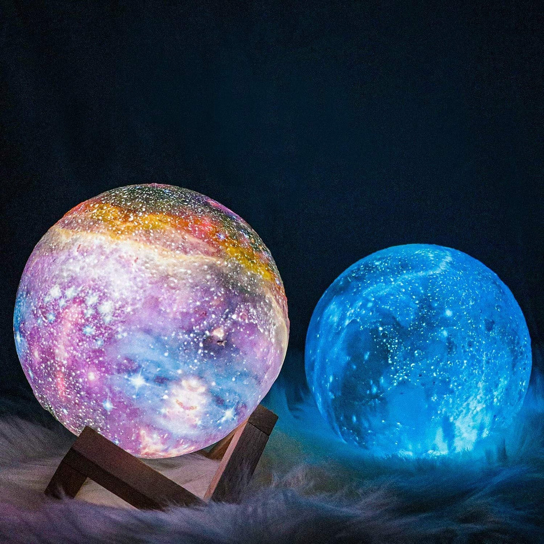 SterrenGlans Galaxy Lampe – LED Nattlys med Berøringskontroll | Luvikno