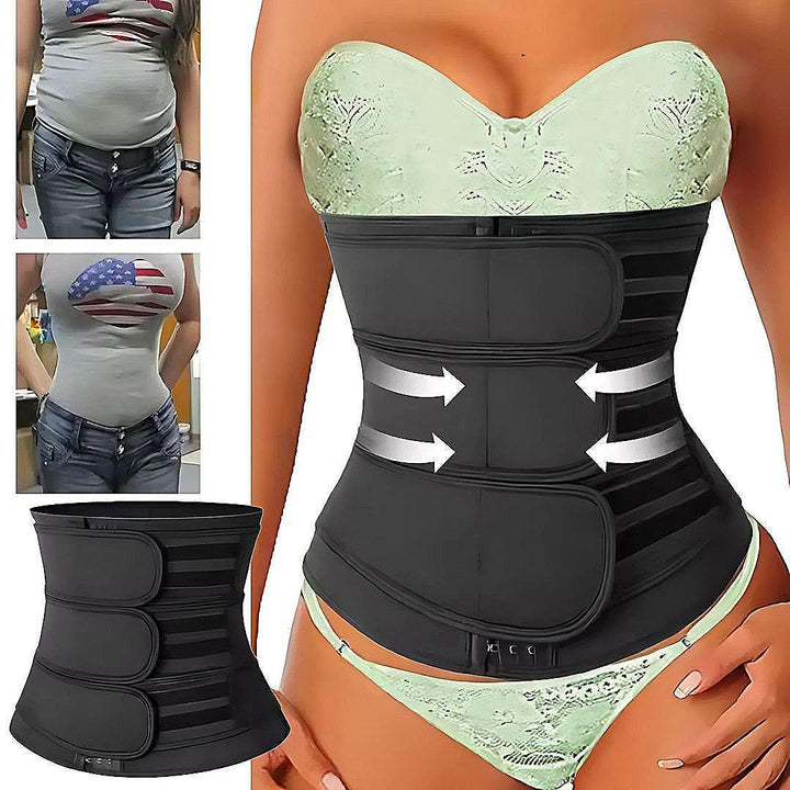 ThermoCore | Midjebånd – Trippel Kompresjon – Pustende Neopren Passform – Etter Trening & Etter Fødsel Brystløft
