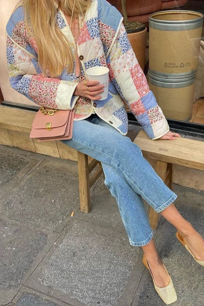 Luvik | Tulostettu Muunneltava Steppitakki