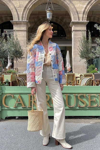 Luvik | Tulostettu Muunneltava Steppitakki