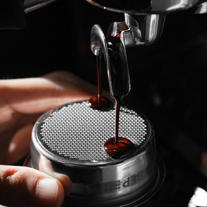 Espresso Kaffe filterkurv Rustfritt Stål Dobbeltlagsfiltre | Luvikno
