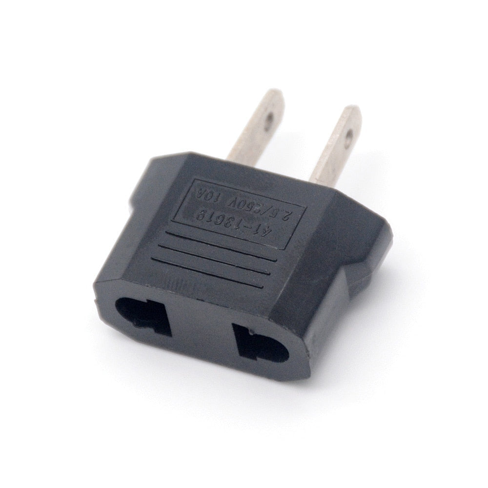 EU til US strøpp pluggadapter omformer europeisk til amerikansk stikkontakt | Luvikno