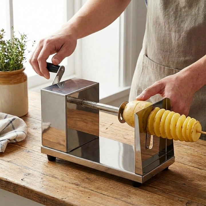 Rustfritt stål spiral kutter for jevne spiraler | Luvikno