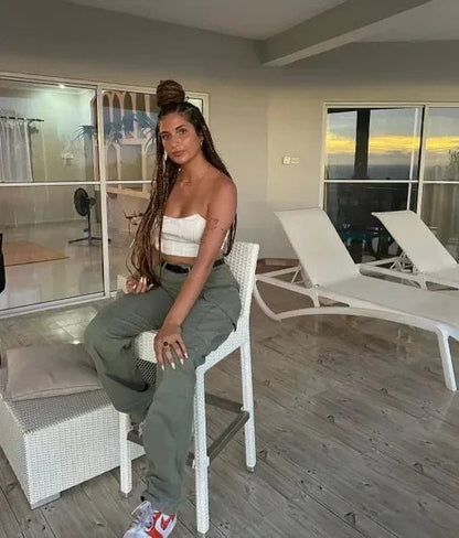 Luvik | Suorat säädettävät cargo-housut