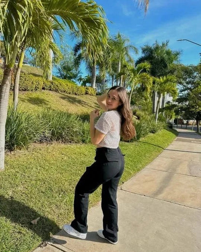 Luvik | Suorat säädettävät cargo-housut