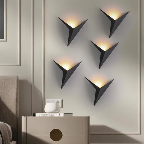 Elegant vegglampe - Moderne LED vegglys for stilige interiører | Luvikno