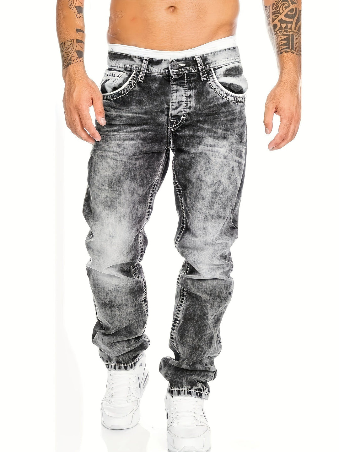 Luvik | Tyylikkäät Stretch Skinny Jeans Miehille