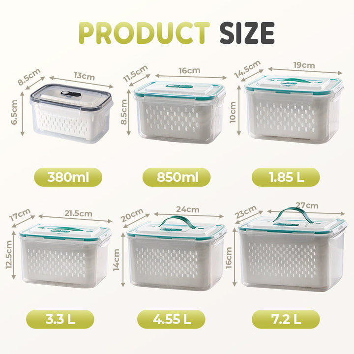 PureSeal Fresh Container — Fershet du kan føle og mat som varer lenger | Luvikno