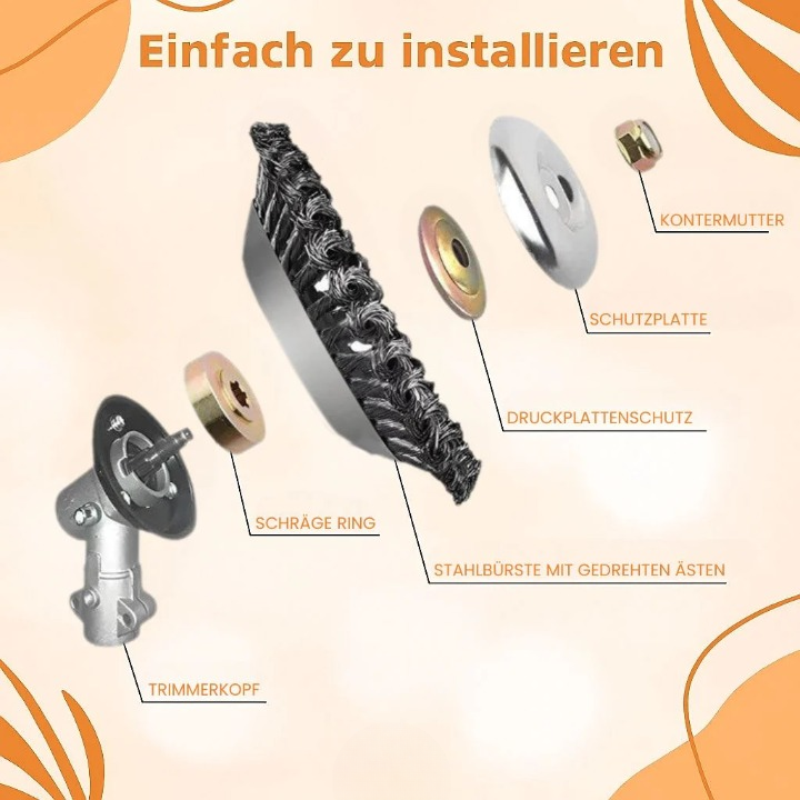 SteelForce Pensel Trimmehode for Enkel Luking | Luvikno