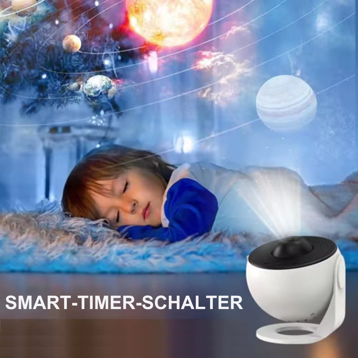 GalaxyNova Projektor – HD Stjernehimmel med Timer Luvikno
