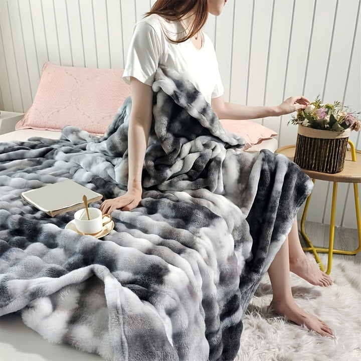 SnuggleFleece – Luksusmyk teppe for alle sesonger Luvikno