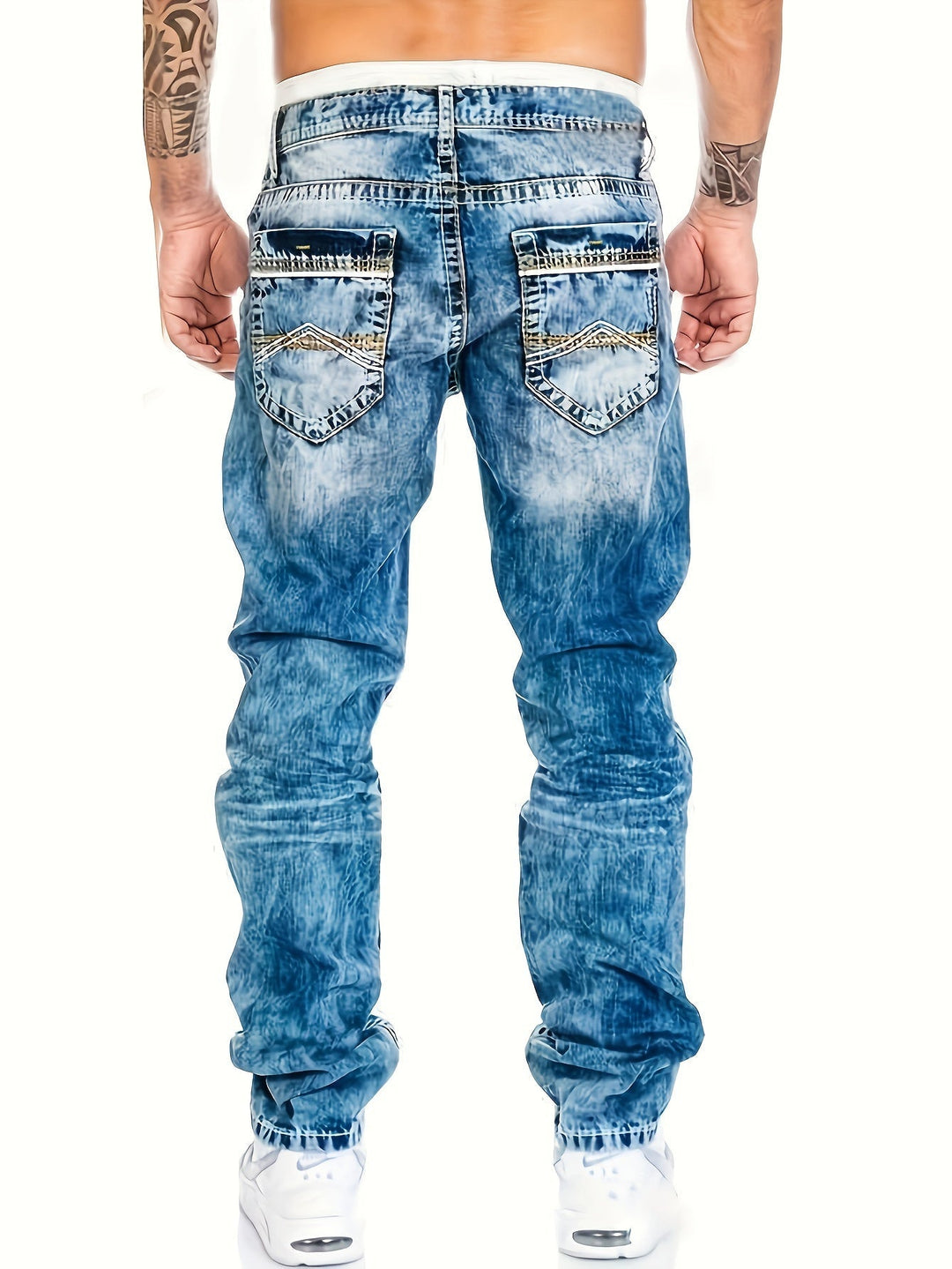 Luvik | Tyylikkäät Stretch Skinny Jeans Miehille