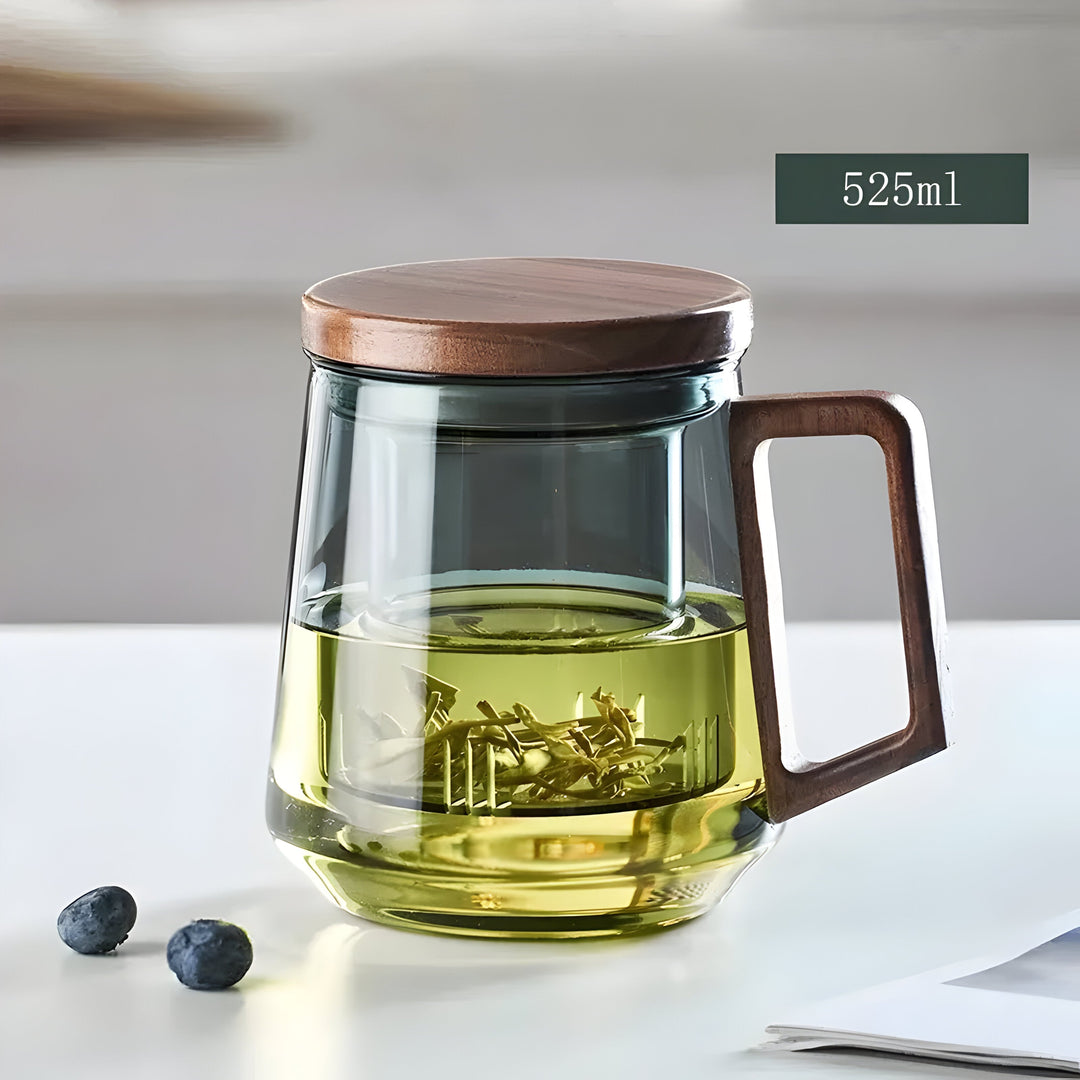 ArtisanBrew-kopp – Varmeresistent glass te kopp | Luvikno