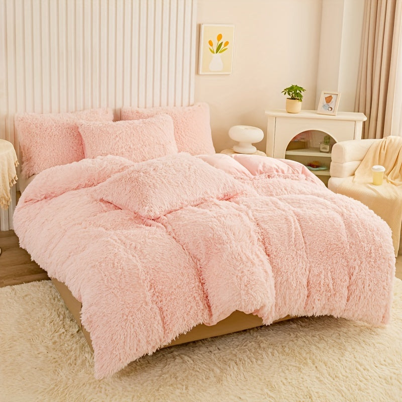 Luvikno | Ultra Soft Plush Duvet Cover Set with Zipper - Luksus & Komfort
