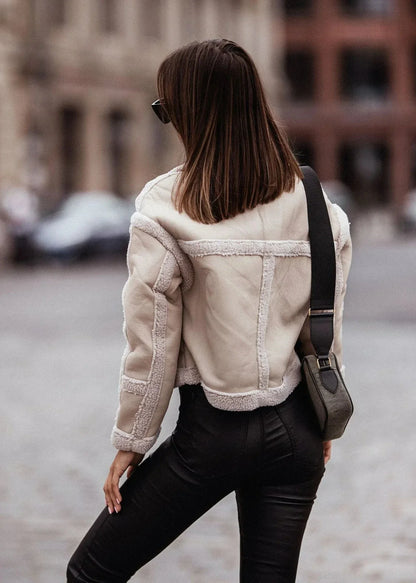 Luvik | Karva-somisteinen pitkähihainen takki