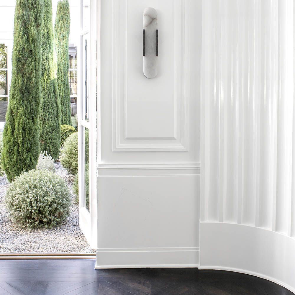 Moderne marmor vegglys - Elegant veggarmatur | Luvikno