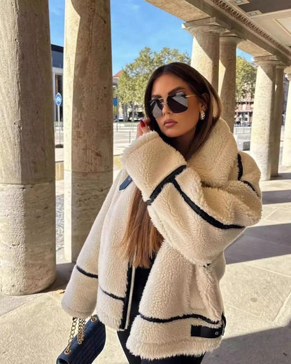 Luvik | Pehmeä, Lämmin Teddytakki