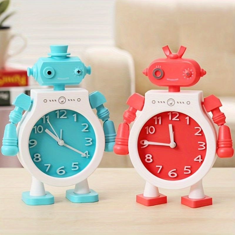 Morsom tegnestift robot alarmklokke med søvn-timer for barn | Luvikno