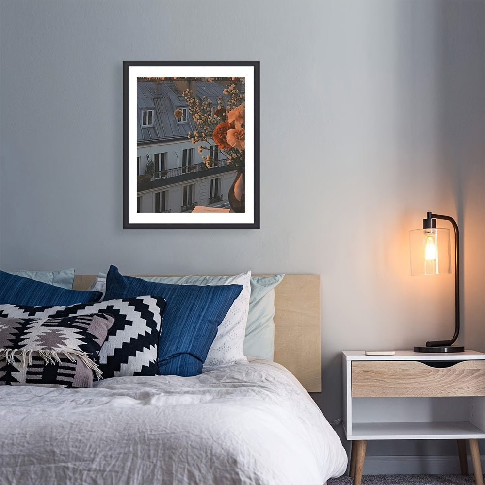 GalleryFrame – Sett med 3 svarte bilde rammer for vegger og bord Luvikno