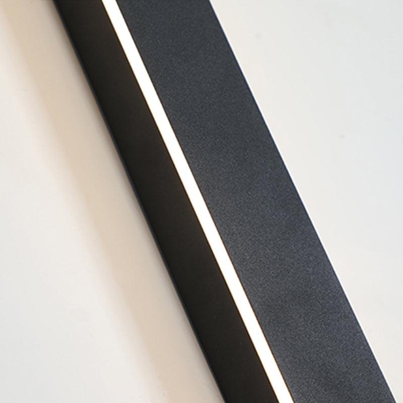 Zenith - Tight LED Vegglamper Svart Metall for Innendørs og Utendørs, Moderne Design for Hage og Hall | Luvikno