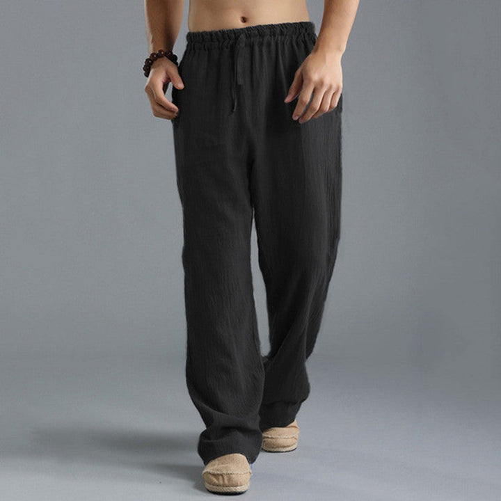 Luvik | Classic fit pellavahousut