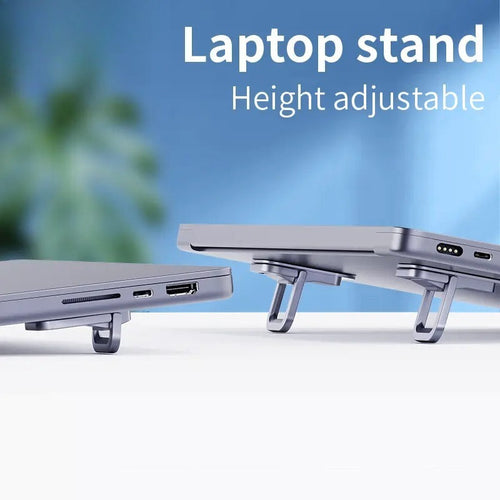 Usynlig aluminium laptopstand Luvikno