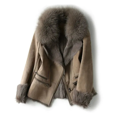 Luvik | Talvitakki tyylikkäällä kauluksella talveksi