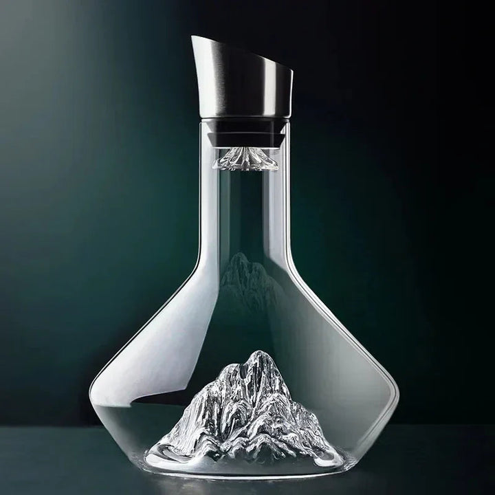 1500ml Iceberg Crystal Karaffel – Fabelaktig blyfri vinlufting | Luvikno