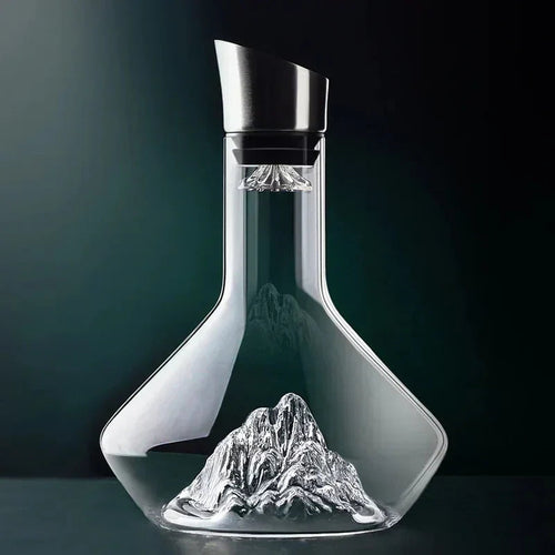 1500ml Iceberg Crystal Karaffel – Fabelaktig blyfri vinlufting | Luvikno