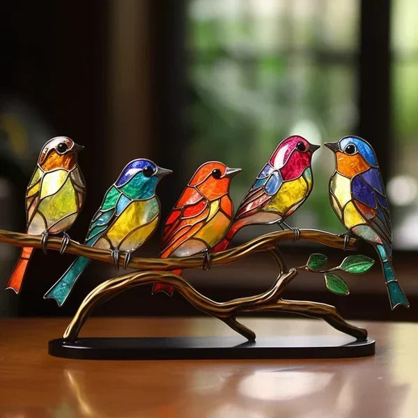LuxeBird – Håndlagde Glassfugler for Innredning Luvikno