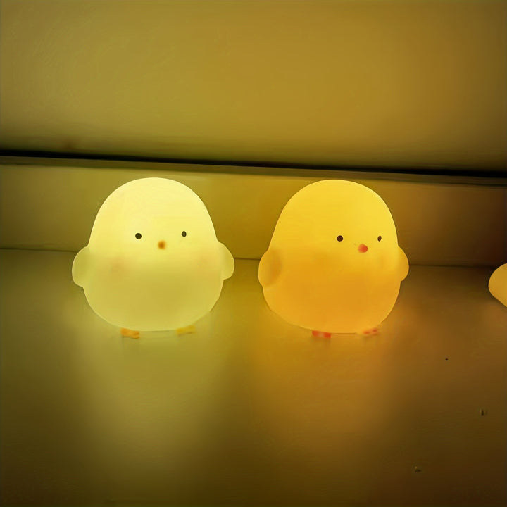 LumiKuiken - Elegant LED Bordlampe med Sunt Lys Luvikno