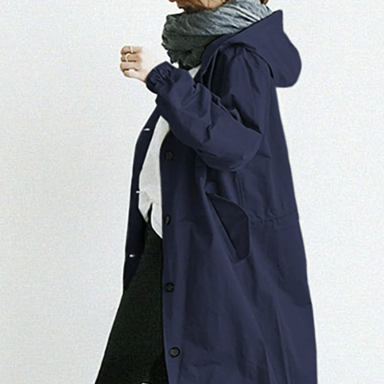 Luvik | Sadetakki hupulla - Vedenpitävä - Yliurheilullinen tuulenpitävä