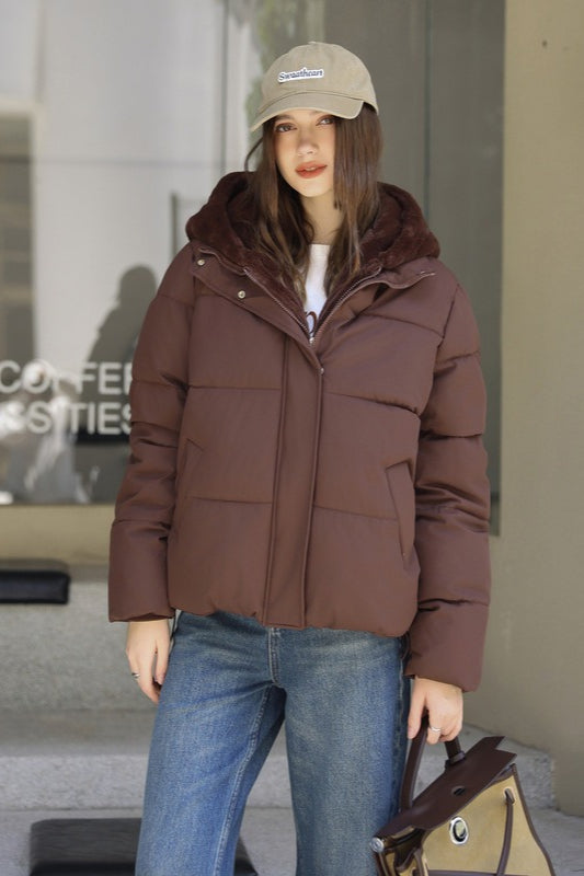 Luvik | Turkispaneeli lyhyt toppatakki