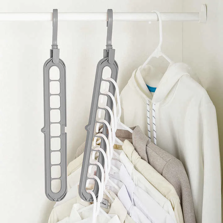 Luvikno | 9 i 1 Wonder Hook Turbo — Endelig bestill, plass, og stressfrie morgener i garderoben! (5 deler)
