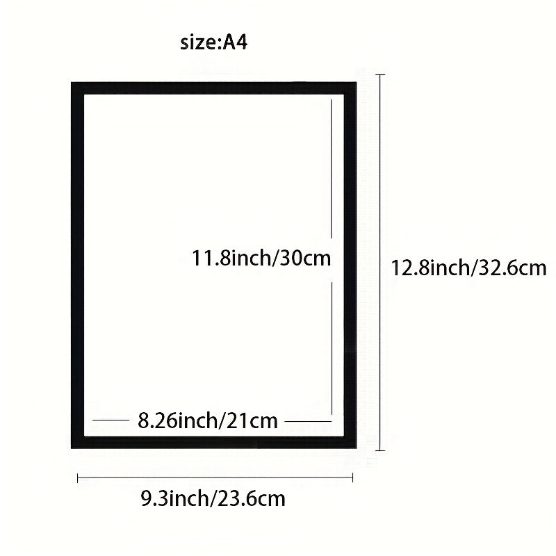 Magnetisk ramme – Elegant magnetisk fotoramme i A4 Luvikno
